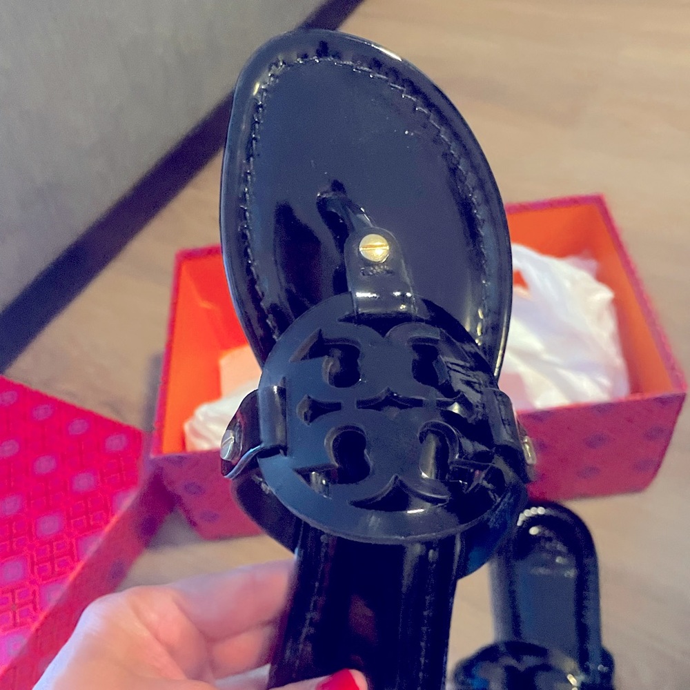Never worn Tory Burch sandals.